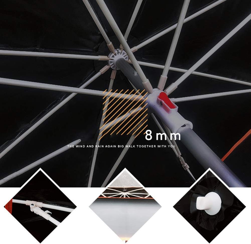 2.4m Cantilever Garden Parasol – UV Protective Octagonal Patio Sun Umbrella for Outdoor Terrace & Garden