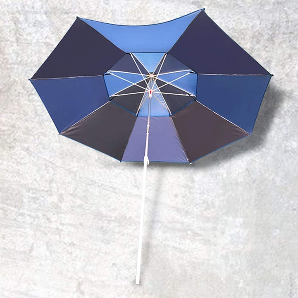 2.4m Cantilever Garden Parasol – UV Protective Octagonal Patio Sun Umbrella for Outdoor Terrace & Garden